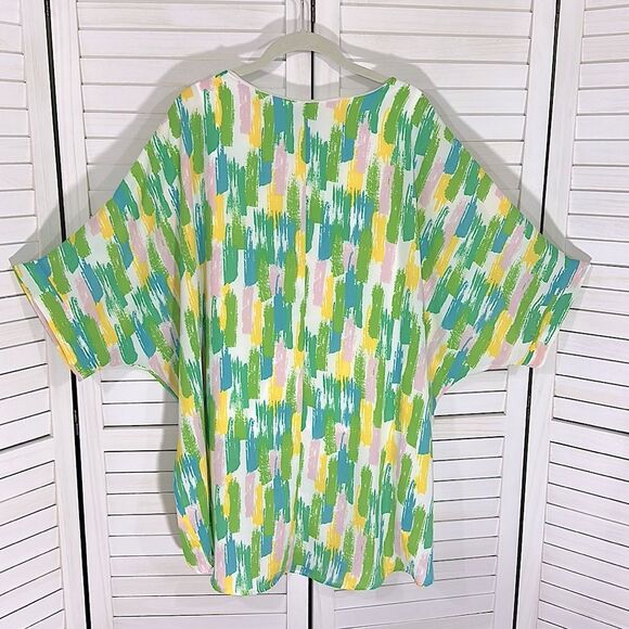 Adrianne Top Size Medium Flowy Top Hi-Lo Hem NWT - Picture 5 of 10